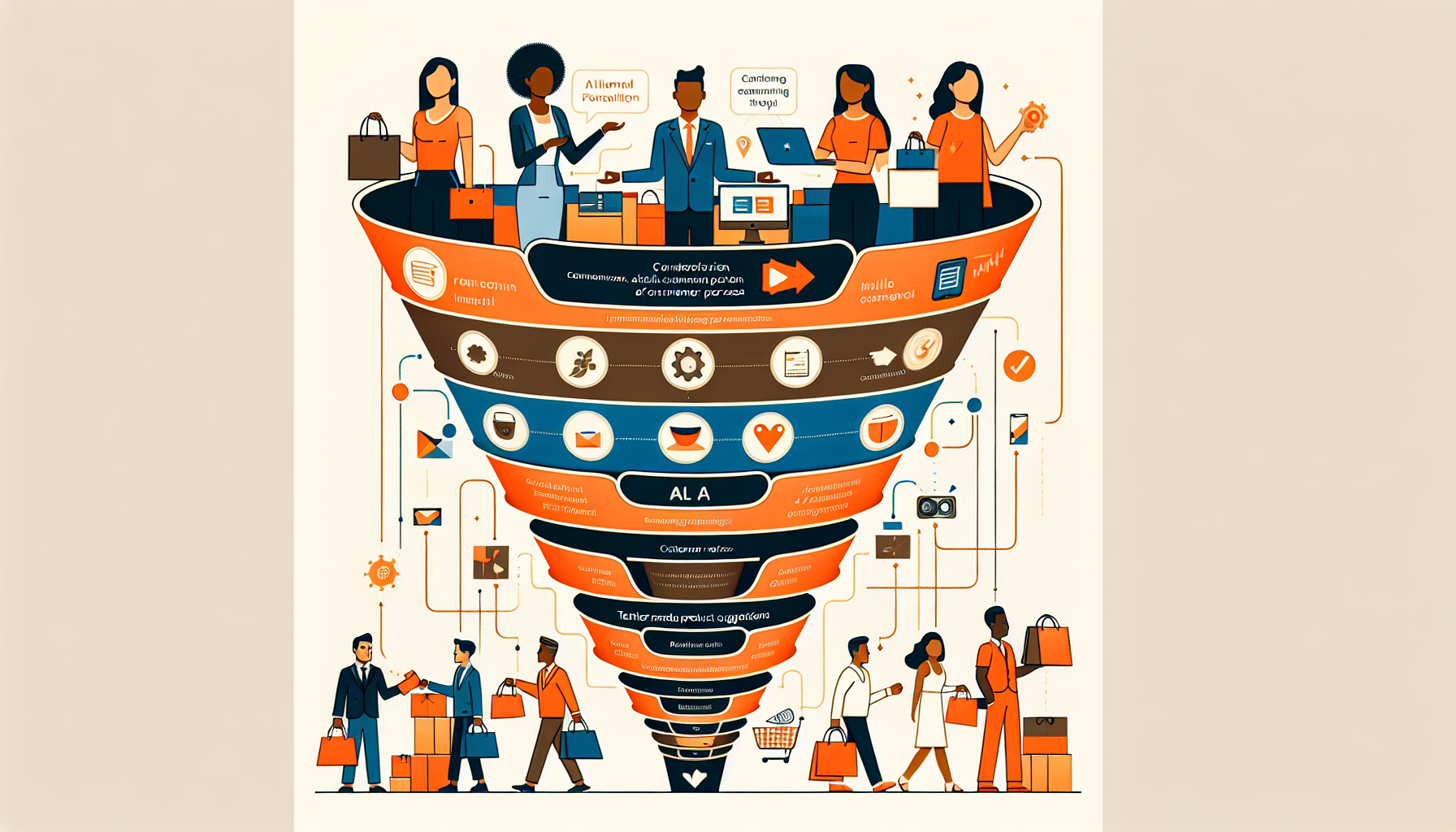 Hero image for The AI Shopping Funnel: How Consumers Buy Through AI - ai shopping funnel and consumer journey ai